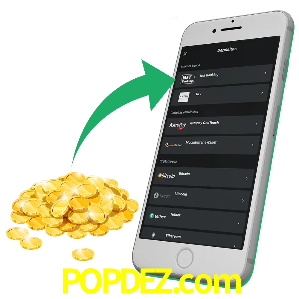 Deposite seu dinheiro e ganhe com LeonBet.