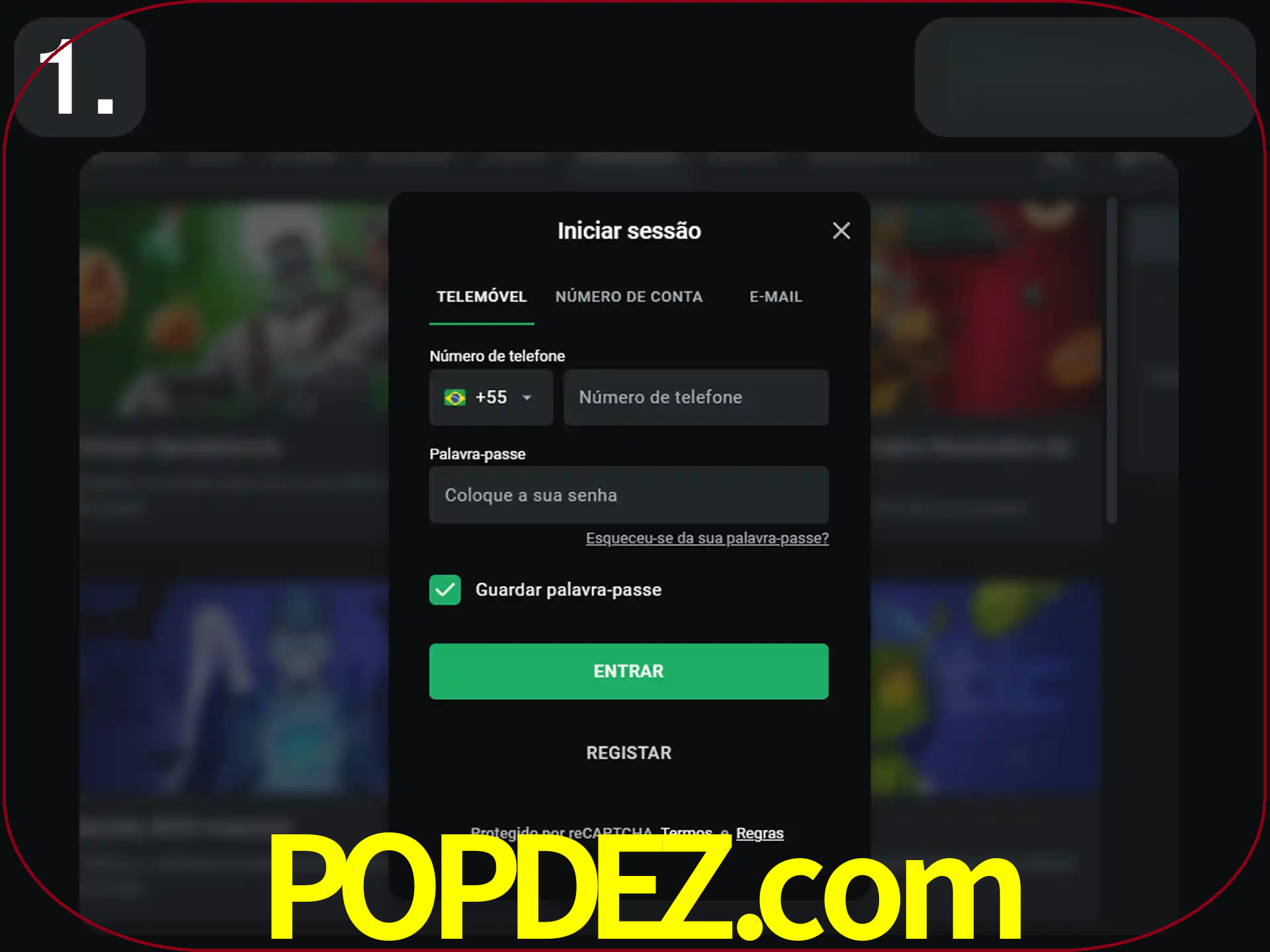 Acesse o site.